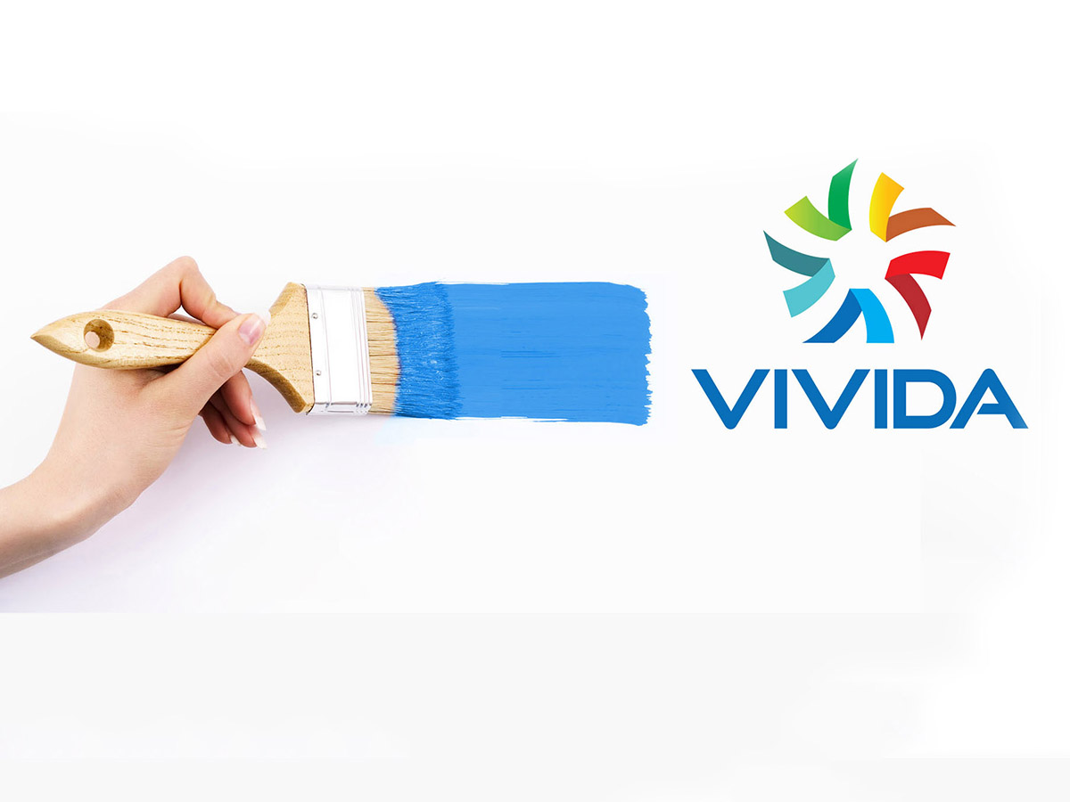 VIVIDA - Sáng tạo tên thương hiệu và thiết kế logo nhận diện thương hiệu sơn VIVIDA
